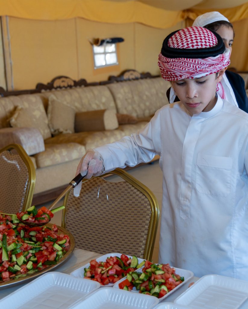 كشتة شتوية بطابعنا السعودي